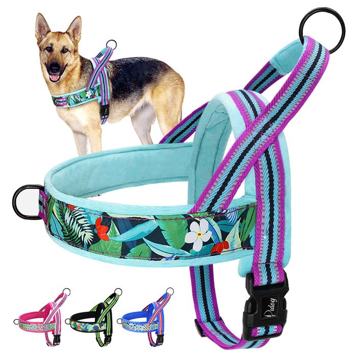 Jual Dog Harness Vest No Pull Nylon Reflective Puppy Harnesses For