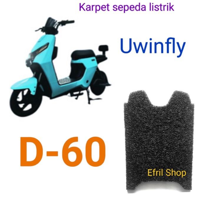 Gambar Karpet sepeda listrik Uwinfly D60 atau Uwinfly D 60 - Hitam dari Toko Efril Shop undefined 4 Tokopedia