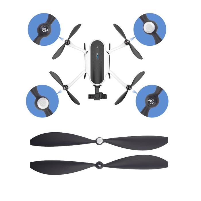 Drone Accessories Karma Drone Propeller Replacement IMASHNA Pairs