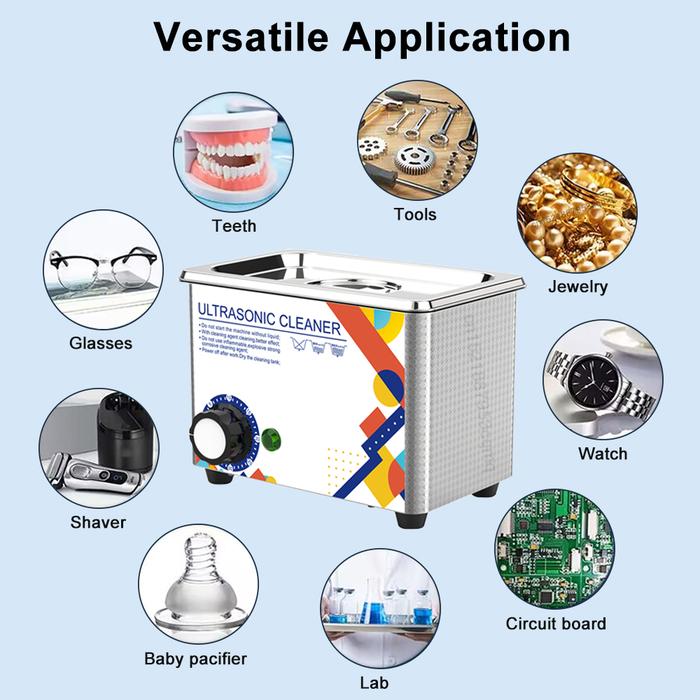 Jual New! Terlaris! Terbaru! Ultrasonic Cleaner Portable Washing