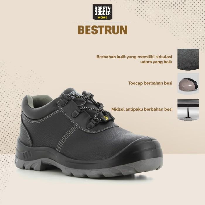 Gambar Dijual_ Sepatu Safety Jogger Original Bestrun S3 Original / Sepatu Proyek Pria - 38Terlaris - 38 dari warungsusksss undefined Tokopedia