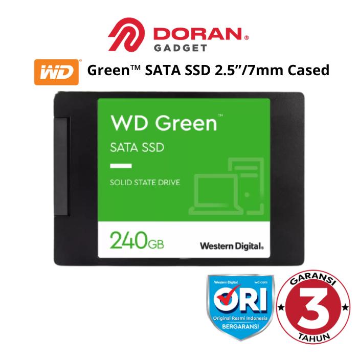 Jual WD Green SATA SSD Internal 7mm Cased 240GB 480GB 240