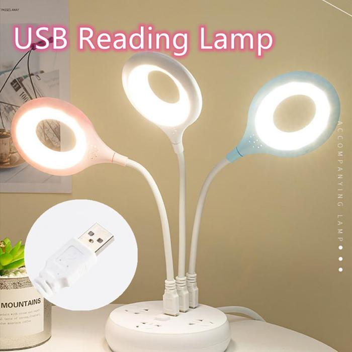 Usb Direct Plug Portable Lamp Portable Led Bedside Lamp Eye Protection  Student Study Reading Table Lamp Night Light