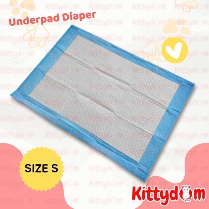 Gambar KITTYDOM Underpad Diaper Perlak Alas Kucing Anjing Pipis Melahirkan - SIZE S dari Kittydom undefined Tokopedia