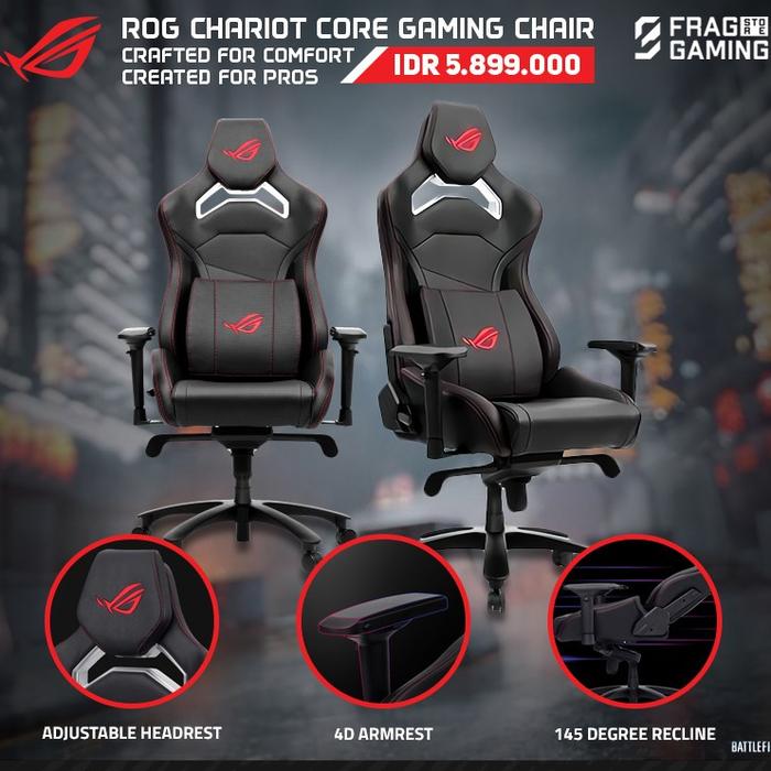 Jual Pt Erick Gaming- Asus Rog Chariot Core Gaming Chair In Racing