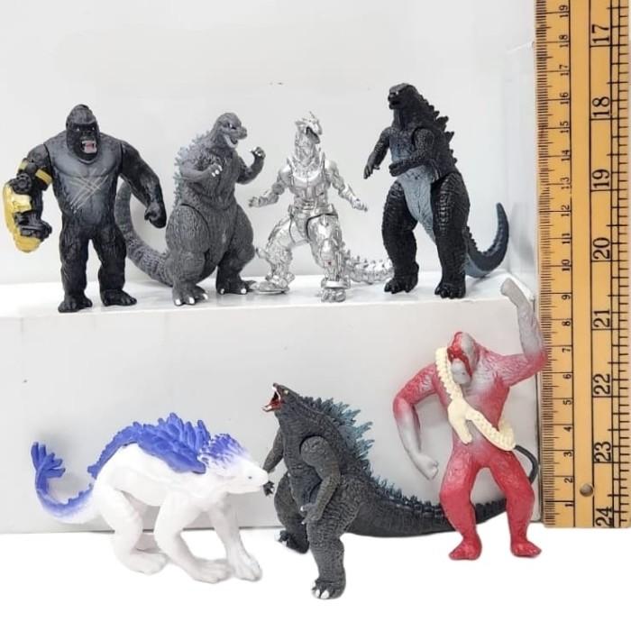 Jual Figurin Godzilla Set Of 12 Komplit Mecha Ghidorah Shin Earth ...