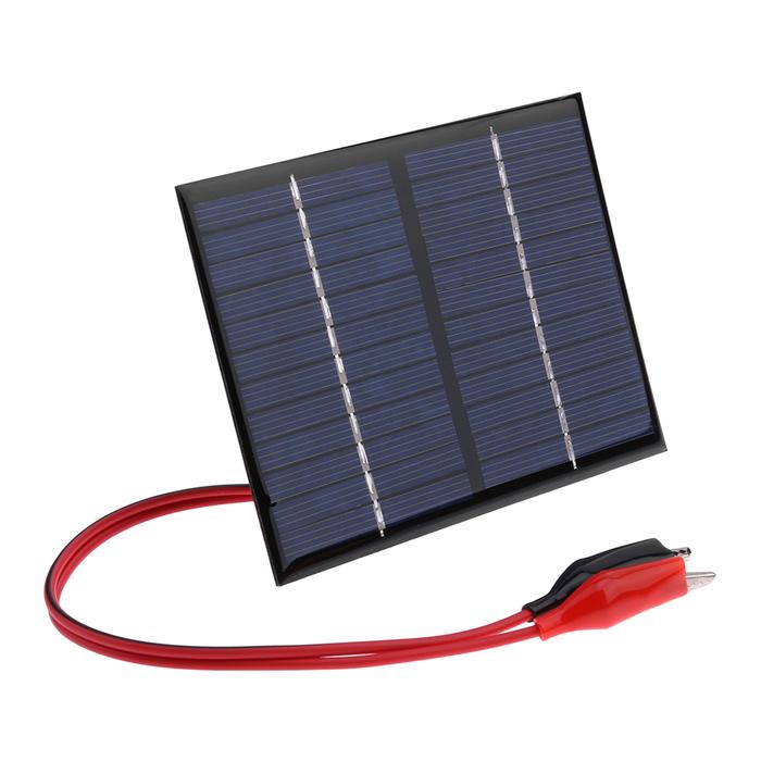Jual 5-1pcs Solar Cell Module with w/Clip 12V Power Bank