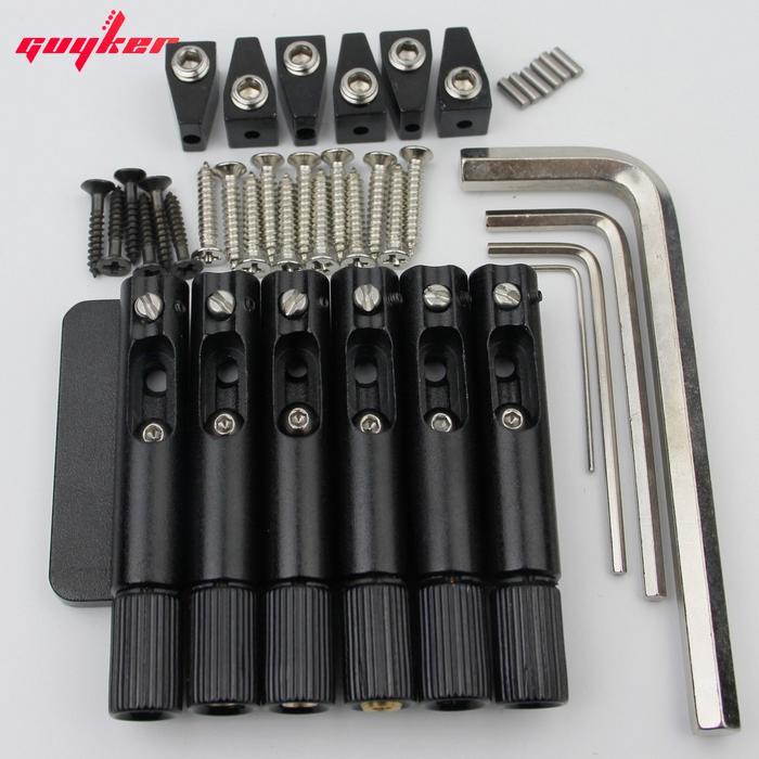 Jual APIP Electric Fanned String Bridge Guitar Headless 6/7/8