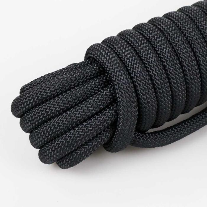 Gambar japlak55 Murah Tali Paracord Panjang Tebing Climbing Rope 10 mm with Steel Buckle 10m Super Kuat Serbaguna Multifungsi Tracking Trekking Treking Crossing Alat Perlengkapan Peralatan Naik Gunung Mendaki Pendaki Pria Camping Kemping Outdoor - Hitam TERLARIS dari japlak55 undefined Tokopedia