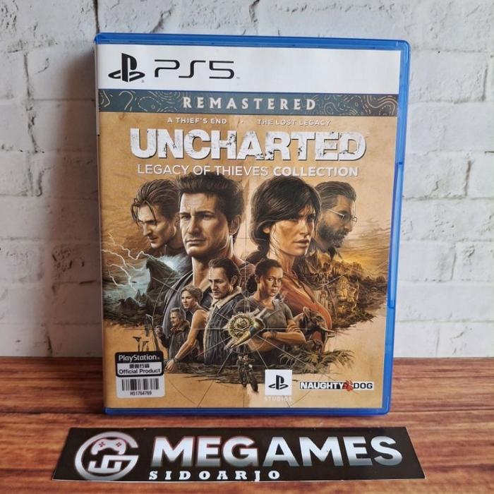 Kaset Bd Ps5 Uncharted Legacy Of Thieves Collection Secondbekas