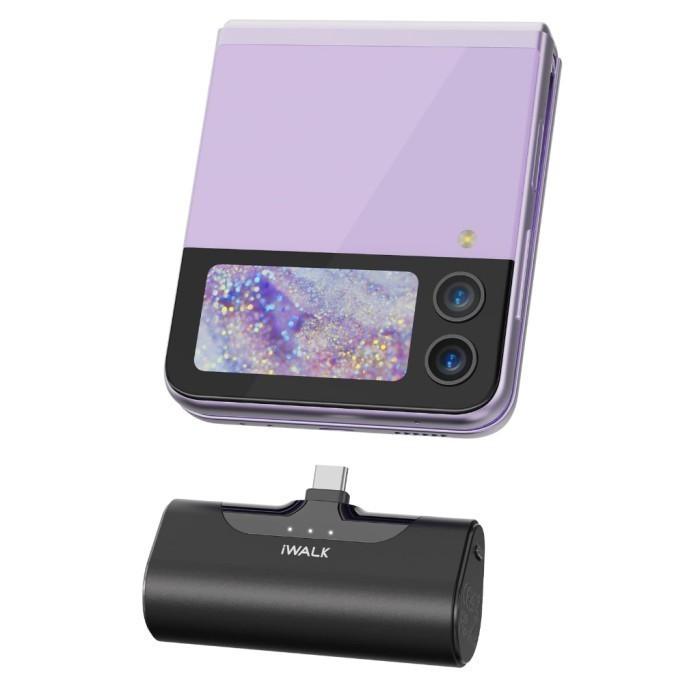 Gambar IWALK DBL4500C Ultra Compact Powerbank 4500mAh Built-in USB Type-C - Black dari Experimart undefined Tokopedia