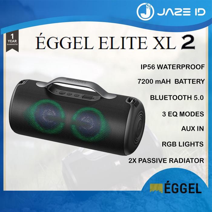 Jual Eggel Elite XL 2S Waterproof Portable Bluetooth Speaker