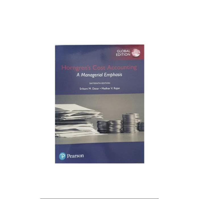 Gambar Buku Horngrens Cost Accounting A Managerial Emphasis Srikant.M Datar dari Agen Buku Barkas undefined Tokopedia