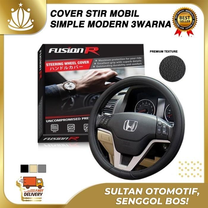 Gambar ODYSSEY Cover Setir Sarung Stir Mobil Kulit Simple Modern FUSION R - Cream dari Mahkota Indo Trading undefined Tokopedia