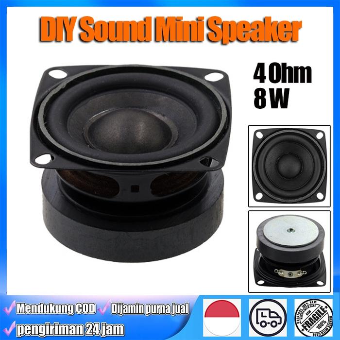 Jual HIFI Mini Speaker Inch Subwoofer Bass Ohm Wat High