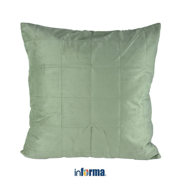 Gambar Informa Sarung Bantal Sofa 55X55 cm Stitch Rectangle - Abu-Abu Dekorasi Rumah Pelindung Sofa Bantal Kursi Cover Aksesori Ruang Tamu - Abu-abu dari Informa Indonesia undefined Tokopedia