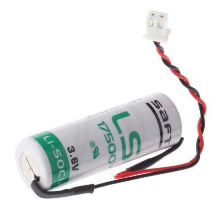 Gambar . Battery Baterai Lithium Saft PLC LS17500 3.6V A 3600mAh Cable Plug dari Vanessha_Store undefined Tokopedia