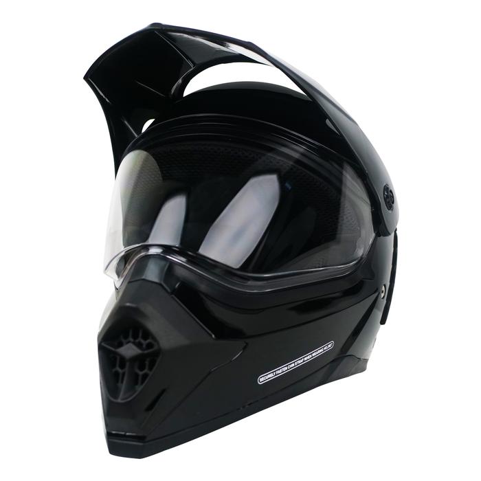 Jual Cargloss Former Supermoto Helm Full Face Deep Black