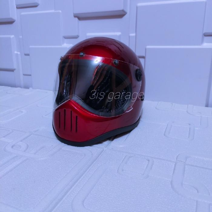 Gambar HELM CUSTOM CAKIL SIMPSON RETRO FULL FACE KLASIK dari kabila store undefined Tokopedia