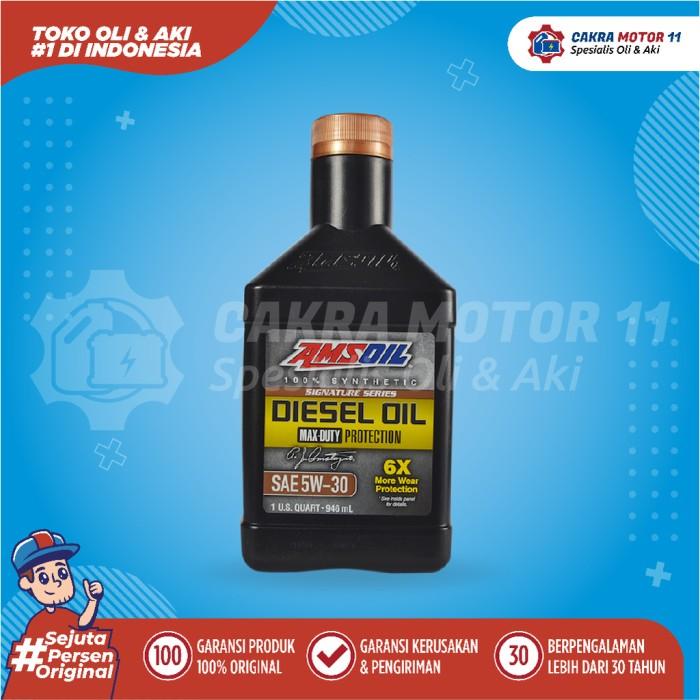 Gambar AMSOIL SIGNATURE SERIES DIESEL 5W30 12$1LT dari berkahcopy undefined Tokopedia