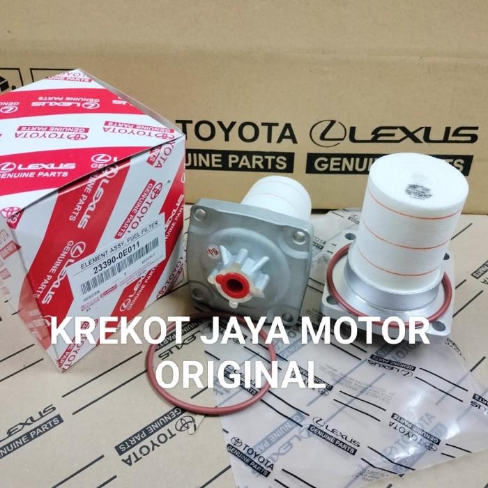 Gambar Diskon Filter Solar Engine Bawah Toyota Innova Reborn New,Hilux Revo,Fortuner Vrz Trd 2Gd Original 23390-0E011 1Pc Asli Ready dari Snowdrop Ofc undefined Tokopedia
