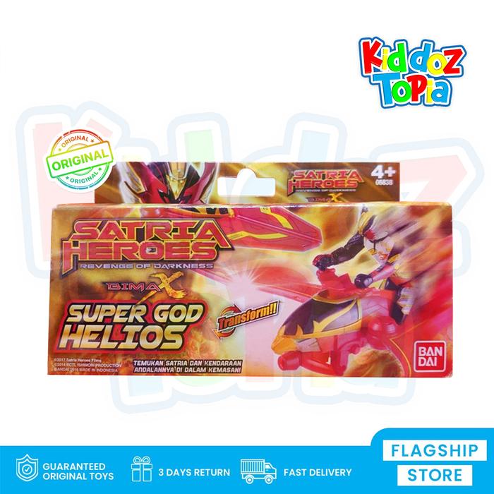 Gambar Satria Heroes Revenge Of Darkness Bima X Super God Asst 06839 - Helios dari Kiddoztopia Official Store undefined Tokopedia