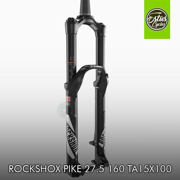Fork Sepeda Rockshox Pike 275 Travel 160 Ta15x100 Enduro Estus