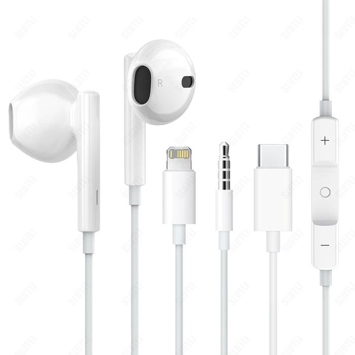 Jual Original Wired Earphones For iPhone 15/14/13/12/11 Pro Max
