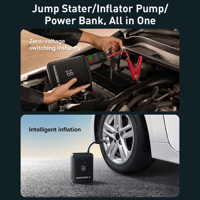 Jual Baseus In Car Jump Starter Power Bank With Air Compressor