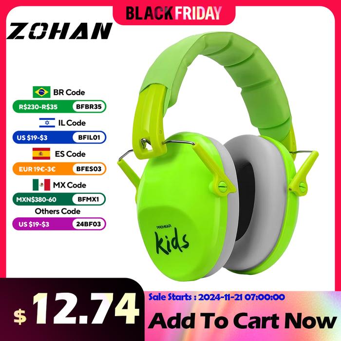 Jual ZOHAN Kids Hearing Protection Earmuffs Baby Ear Defenders