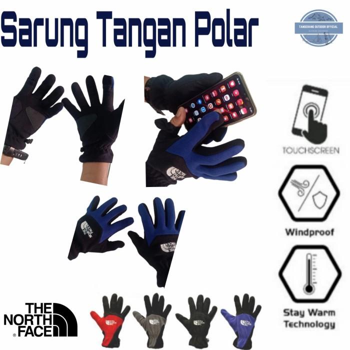 Sarung Tangan The North Face Etip Leather Gloves Sarung Tangan The