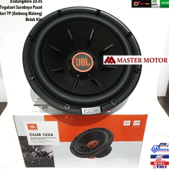 Subwoofer Jbl Club 1224 12 Double Coil Ohm Ohm Switchable Sub Woofer  Mobil Audio Speaker Ready