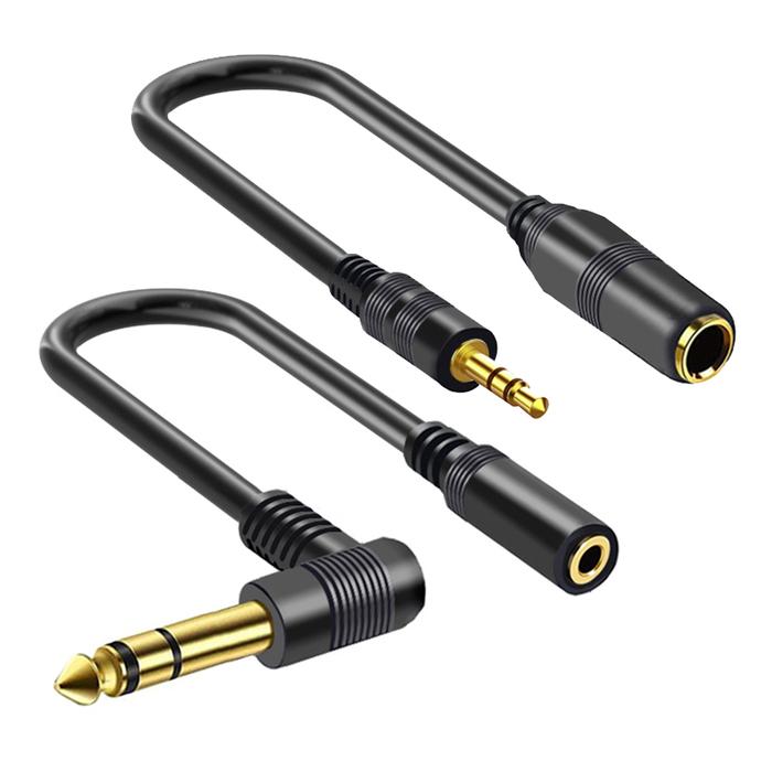 Jual 1/4 To 1/8 TRS Stereo Jack Headphone