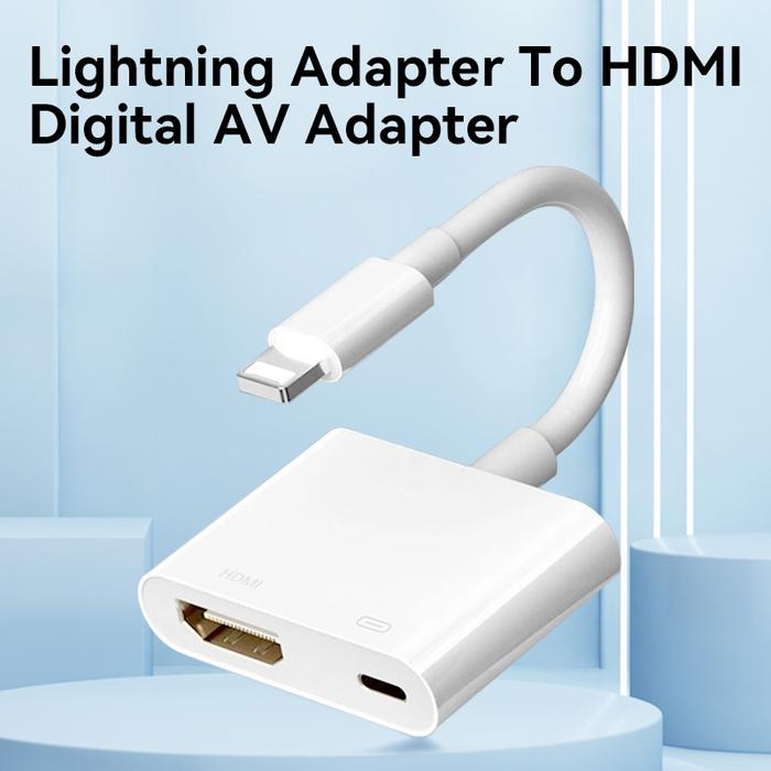 Jual HDMI Digital AV Adapter For iPhone16/15iPad Lightning HDMI