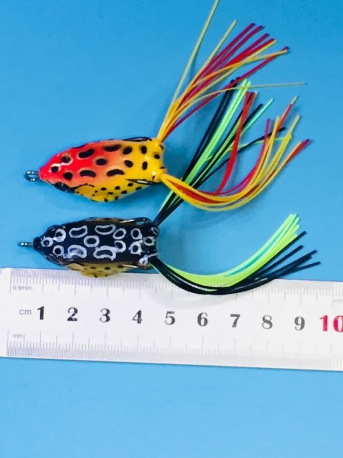 Gambar PT2 umpan Kodok kodokan (umpan gabus)/Soft Lure Frog Umpan pancing kodok dari shadiq storee undefined Tokopedia