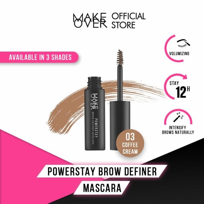 Gambar MAKE OVER POWERSTAY BROW DEFINER MASCARA 6.5 G - Coffe Cream dari Sophia Care undefined Tokopedia