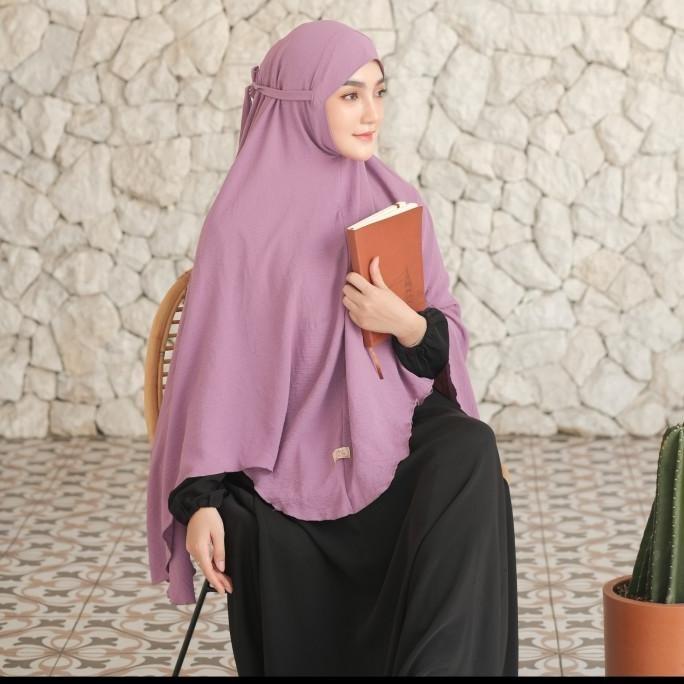 Jual NIES OUTFIT-SYAHIRA KHIMAR JILBAB INSTAN KERUDUNG BERGO IKAT