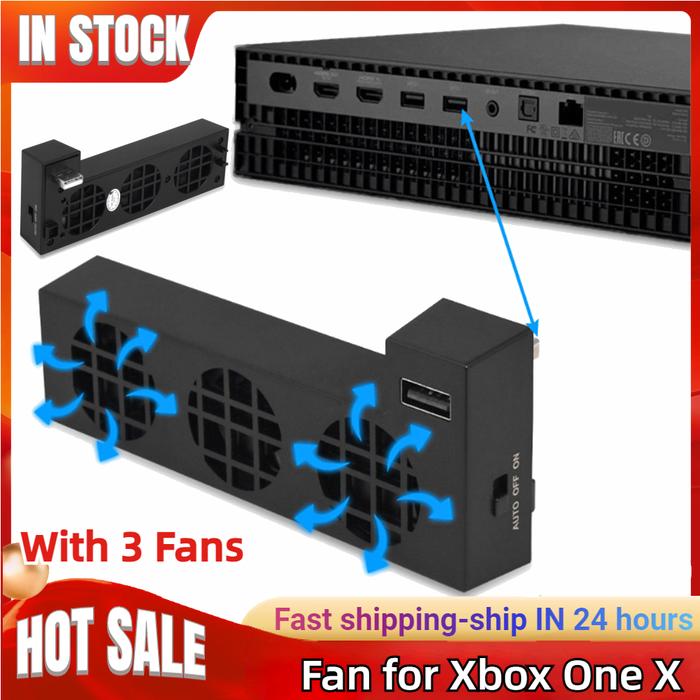 Jual Portable Temperature Control USB Cooling Fan for Xbox One X