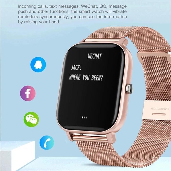 Jual Top-Rated Choice 2024 New Smart Watch Women Full Touch
