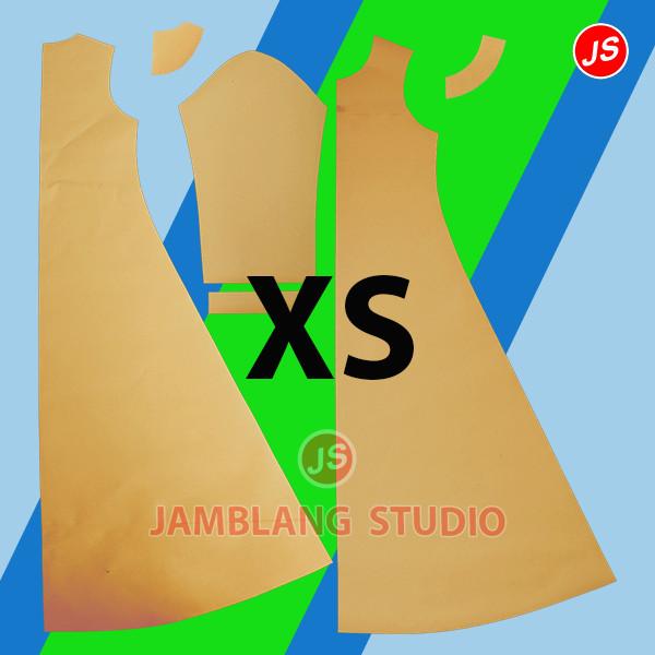 Gambar DIJUAL Pola Instan Gamis Terusan Abaya Dewasa [ Pola Baju Jamblang Studio ] - XXSTERLARISS - XS dari RINS MARKET CAP undefined Tokopedia