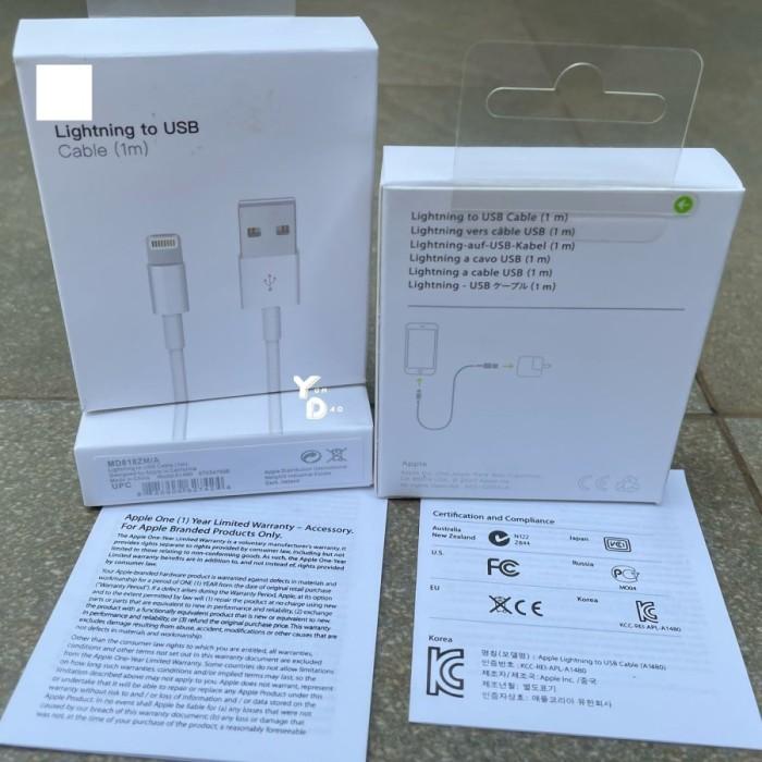 Jual [VAH1] KABEL DATA LIGHTNING USB CHARGER IPAD IPOD IPHONE X 12