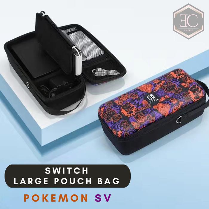 Gambar PRODUK TERBARU NINTENDO SWITCH STORAGE LARGE POUCH BAG BESAR CASE TAS SWITCH V1 V2 OLED READYY - Pokemon SV dari alfaeyshop undefined Tokopedia