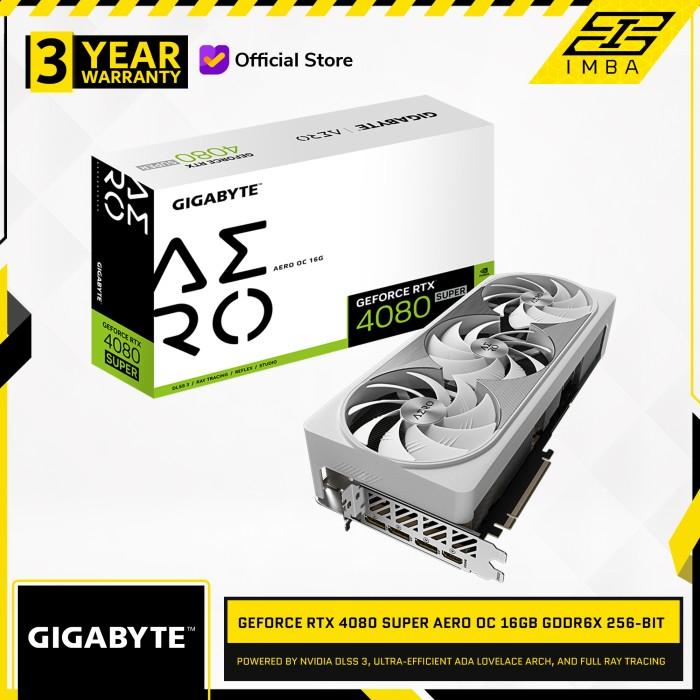 New Gigabyte Geforce Rtx 4080 Super Aero Oc 16gb Gddr6x 256-bit Gpu - Main Image