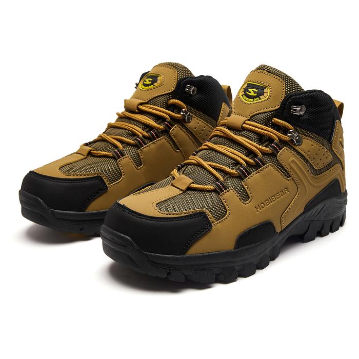 Jual HOBIBEAR Ankle High Hiking Boots Men Outdoor Waterproof Shoes