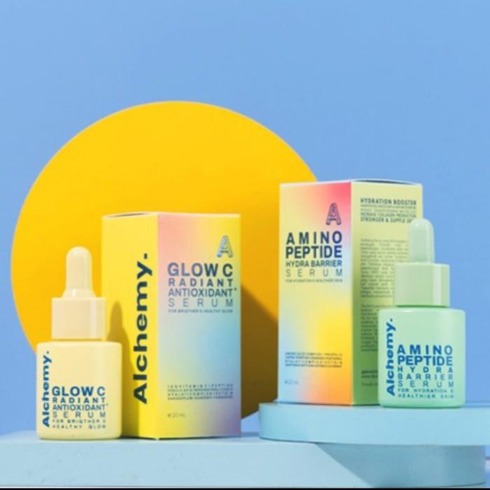 Gambar Combo Serum Vitamin C Glow C + Serum Amino Peptide By Alchemy "Bebas Ongkir" dari REZFA_SHOP undefined Tokopedia