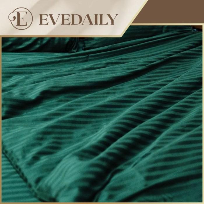 Gambar PREMIUM Bed Cover Set Hotel Mikro Tencel Mewah Elegan - Lux - Aneka Warna - Emerald Green, 160x200x30 dari Sweet Treats Cover undefined Tokopedia