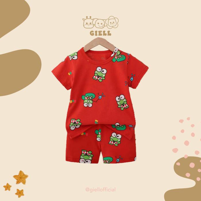 Gambar Giell Semi Tencel Set Keropie - Lengan Pendek Pakaian Anak dari dedetarmedi undefined Tokopedia