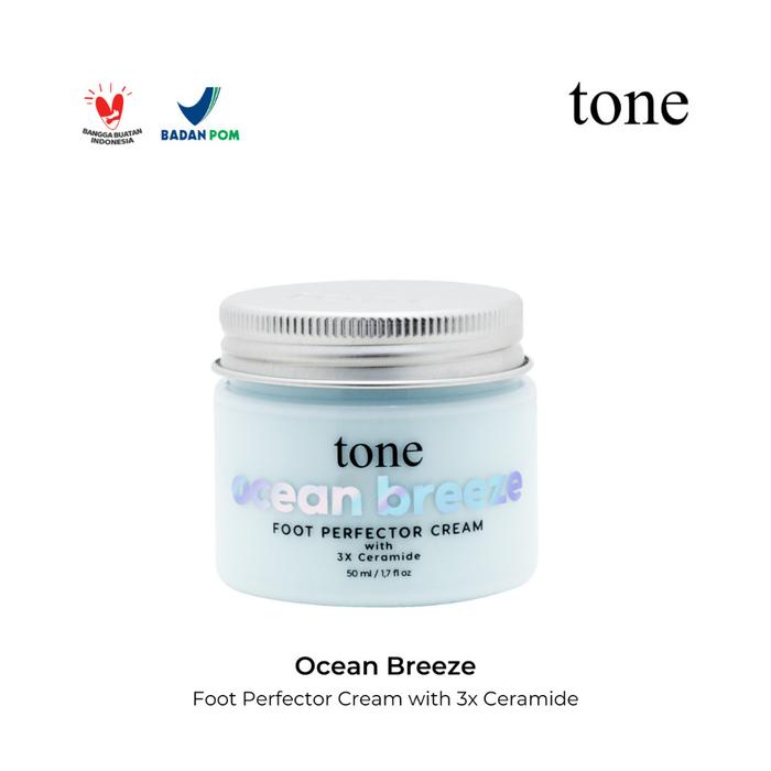 Gambar TONE Foot Perfector Cream with 3X Ceramide 50ml | Krim Perawatan Kaki | Pelembab Kulit Kaki - Ocean Breeze dari Tone Official undefined Tokopedia