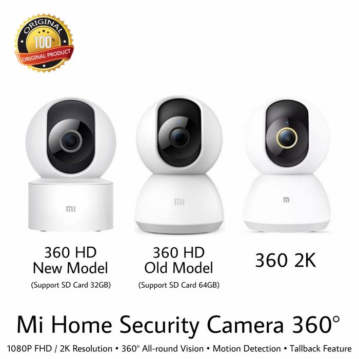 Jual CCTV Xiaomi Mi Home Security Camera 360 1080p IP Cam