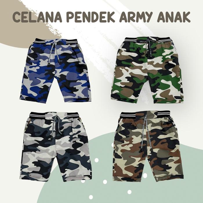 Gambar Celana Pendek Anak Laki-laki Model Loreng Tentara dari jeans for child undefined Tokopedia